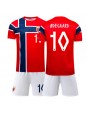 Norja Martin Odegaard #10 Kotipaita Lasten MM-kisat 2026 Lyhythihainen (+ shortsit)